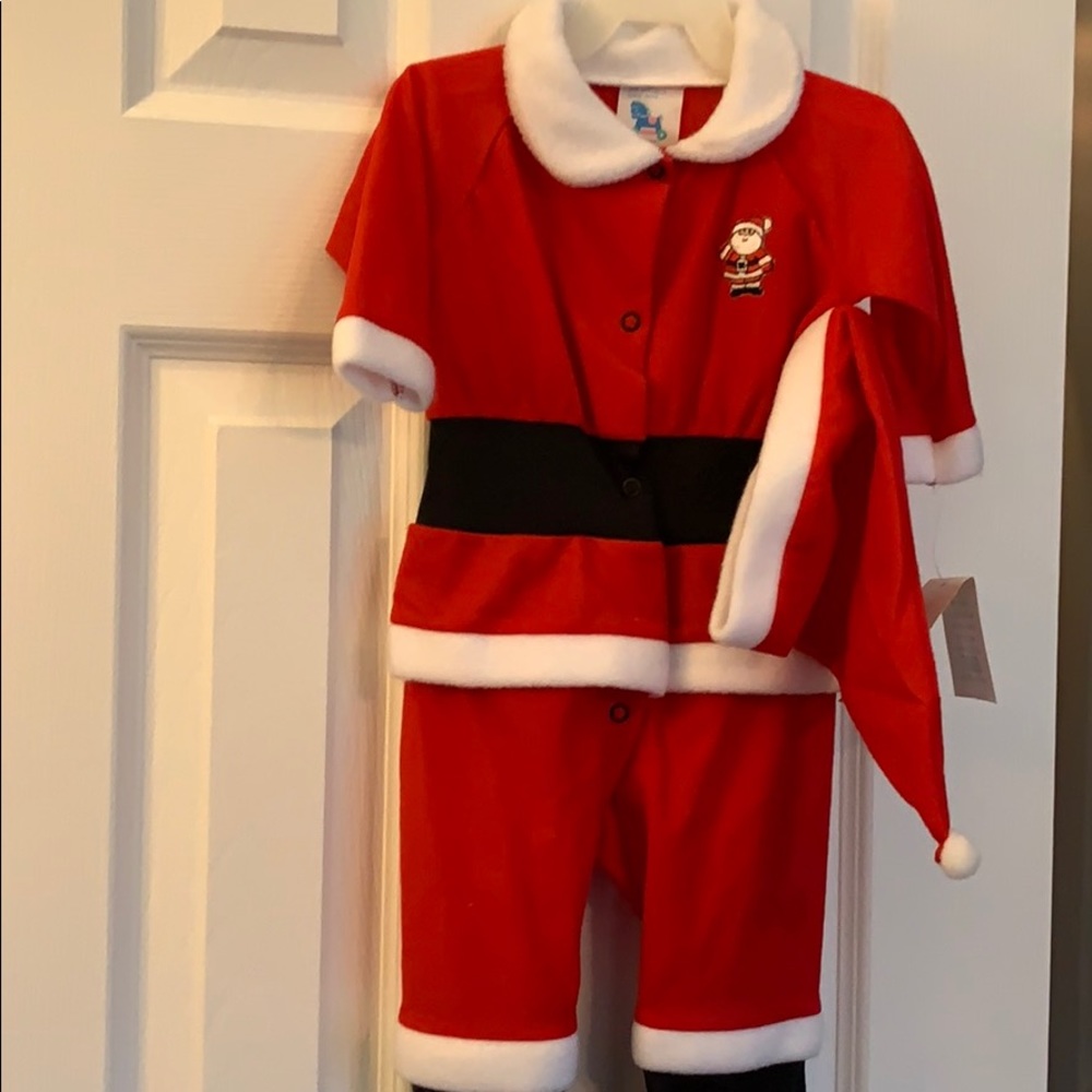 Baby Santa Costume or Sleepwear.  NWT
